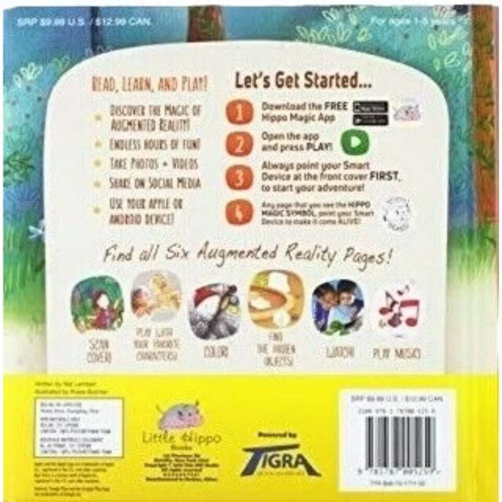 Little Red Riding Hood Come-To-Life Board Book Story Read Learn Play Interactive